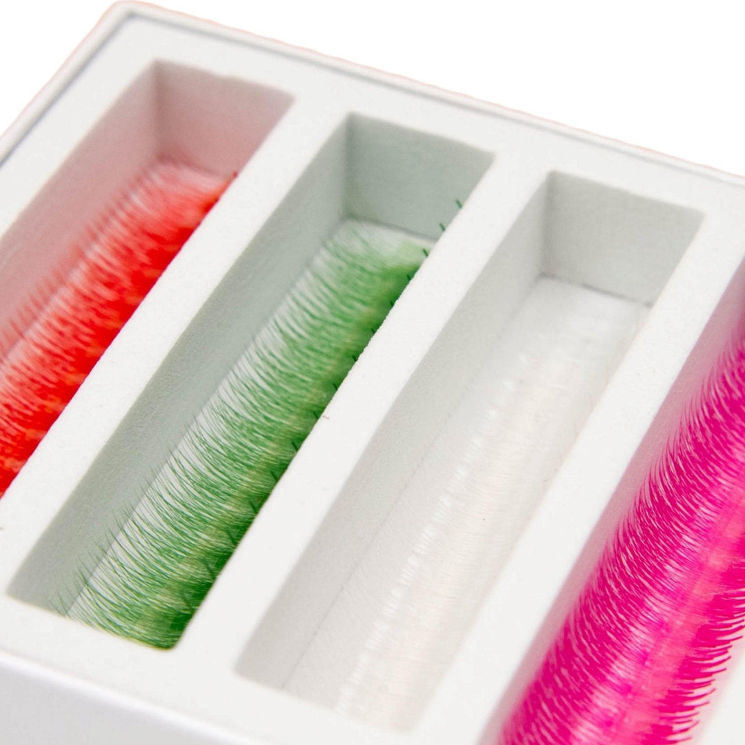 Rainbow Rapid Promade Fans - 1050 Fans - Mega Lash Academy