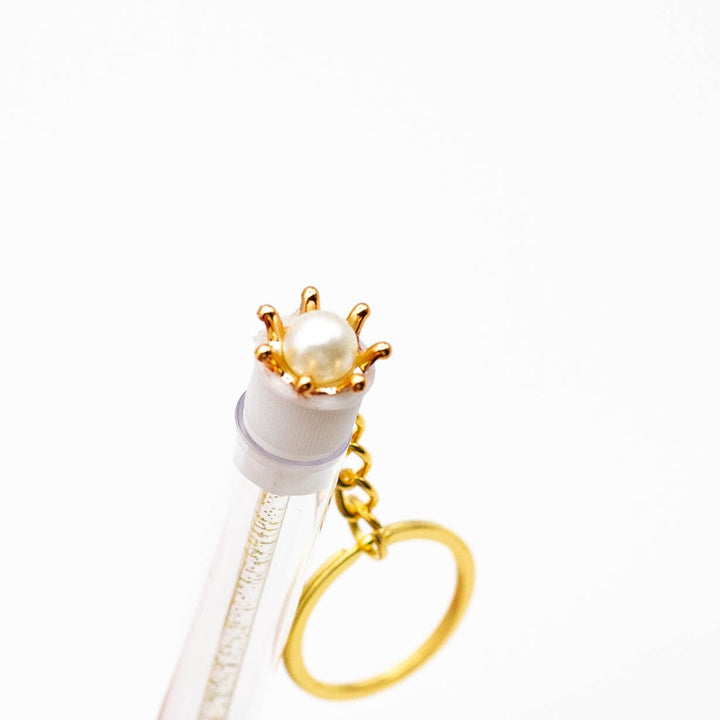 mascara brush with tube spoolie eyelash pearl crown design #style_crown