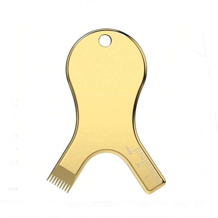 Stainless Steel Y Comb Accessories Mega Lash Academy Gold