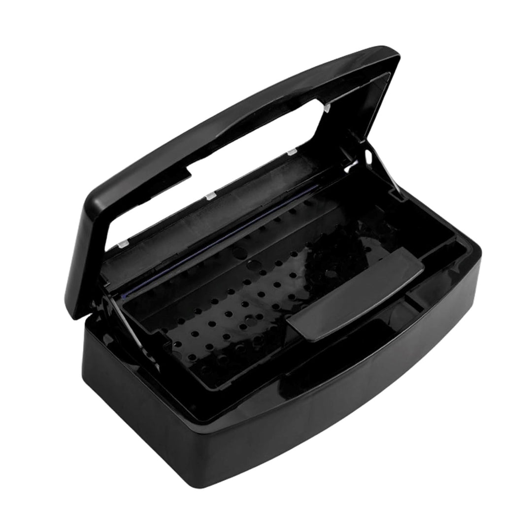 Tools Sterilizing Soaking Tray Sterilizer Box Mega Lash Academy Black