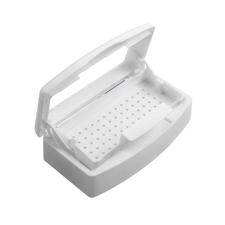 Tools Sterilizing Soaking Tray Sterilizer Box Mega Lash Academy White