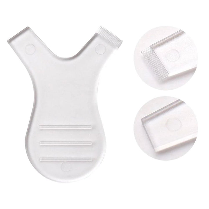 Y Comb Accessories Mega Lash Academy Clear