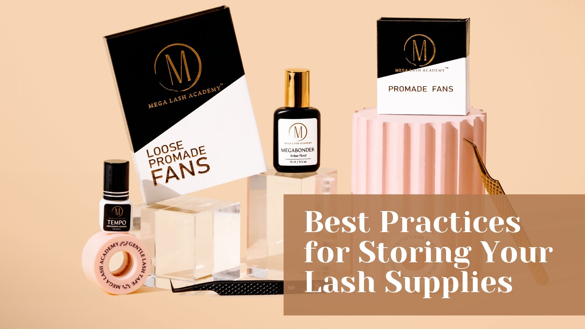 Best Practices for Storing Your Lash and Brow Supplies