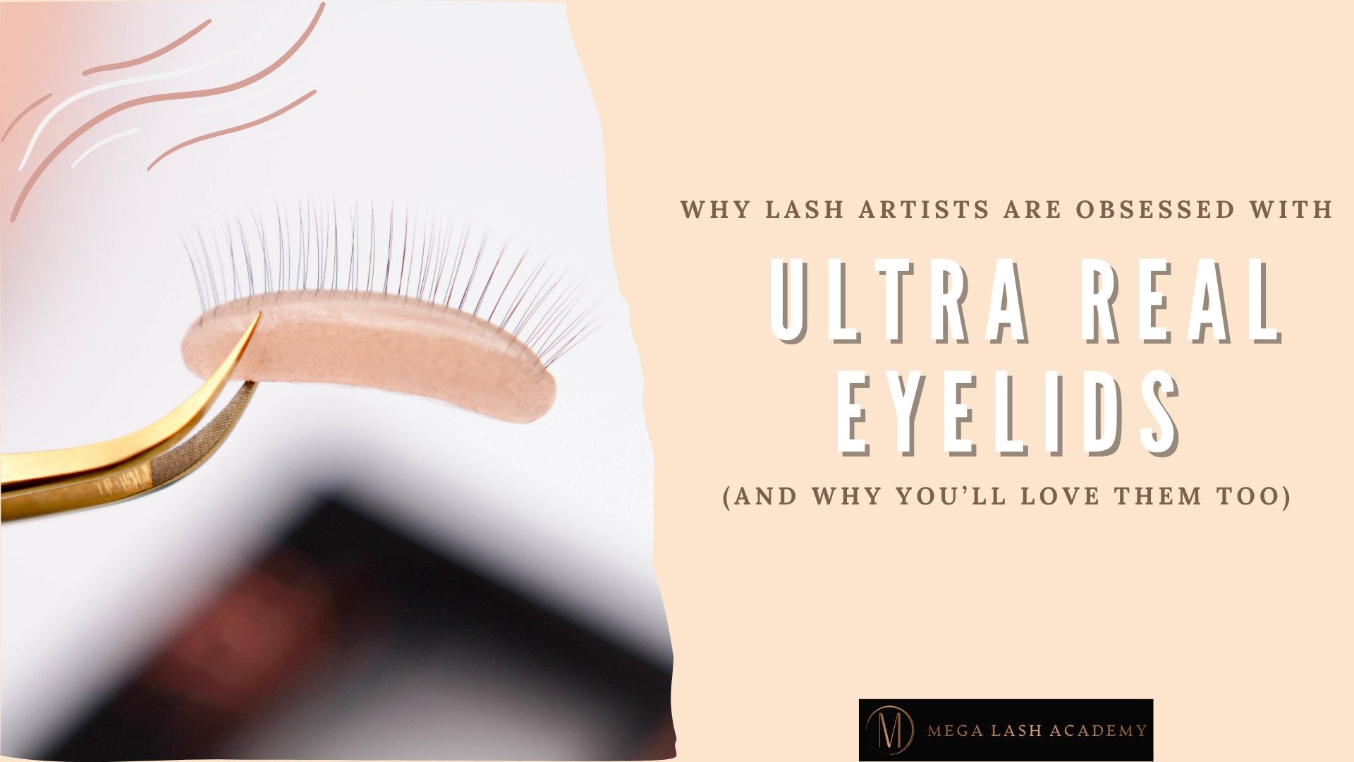Ultra Real Lash Practice Eyelids with realistic layered lashes for lash extension training
