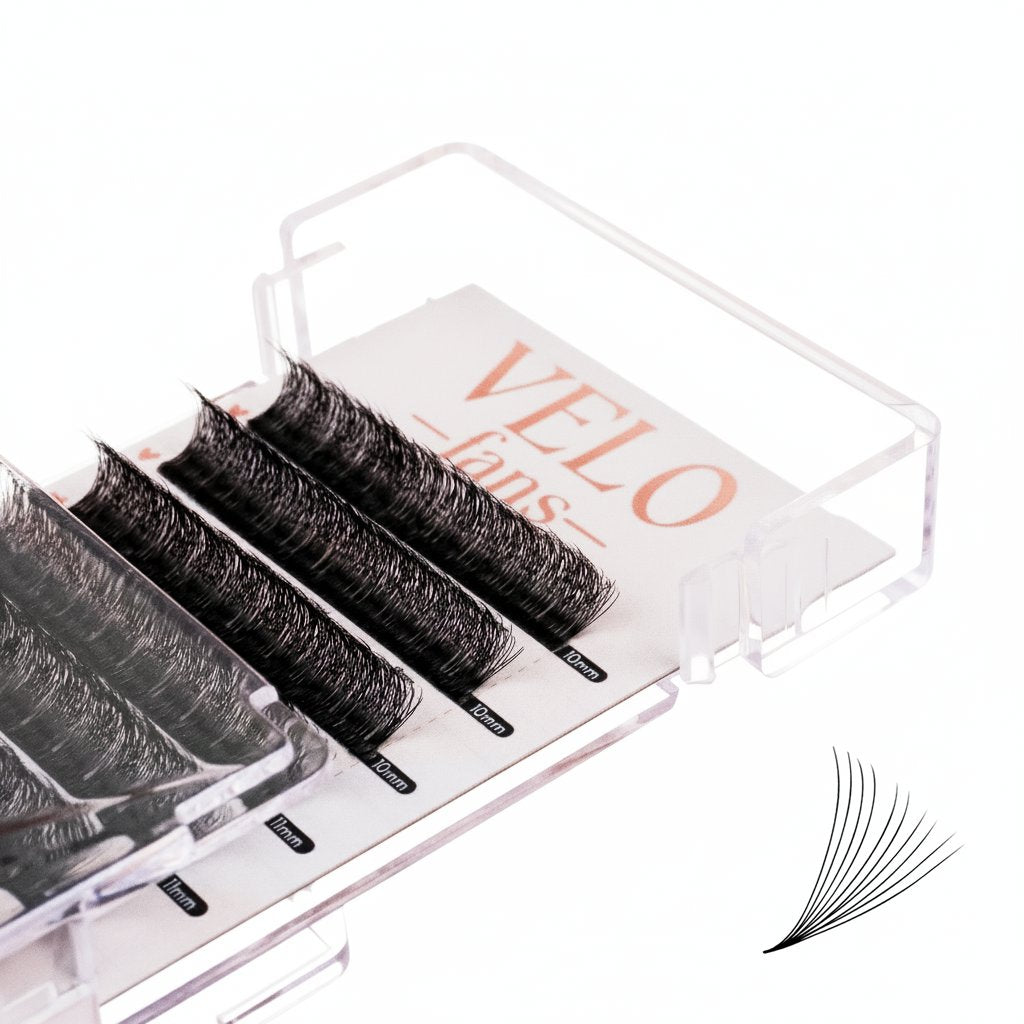 10D Velo Fans Mega Lash Academy 