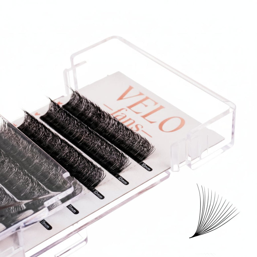 14D Velo Fans Mega Lash Academy 