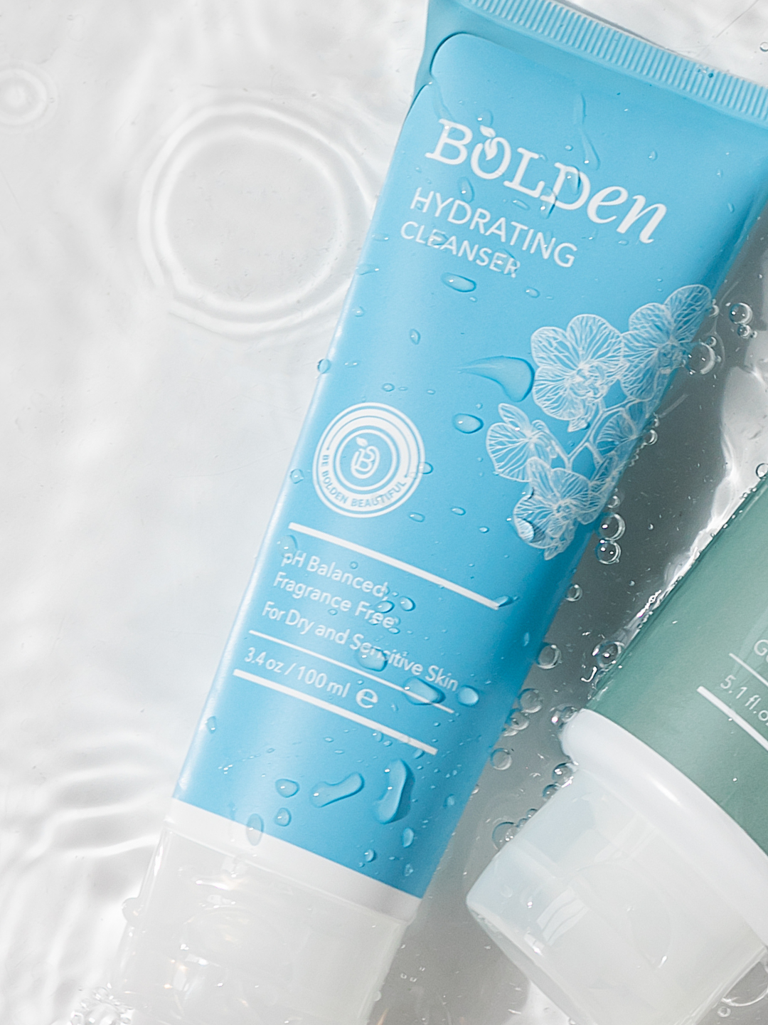 Bolden Hydrating Cleanser | Gentle Face Wash for Dry, Sensitive Skin