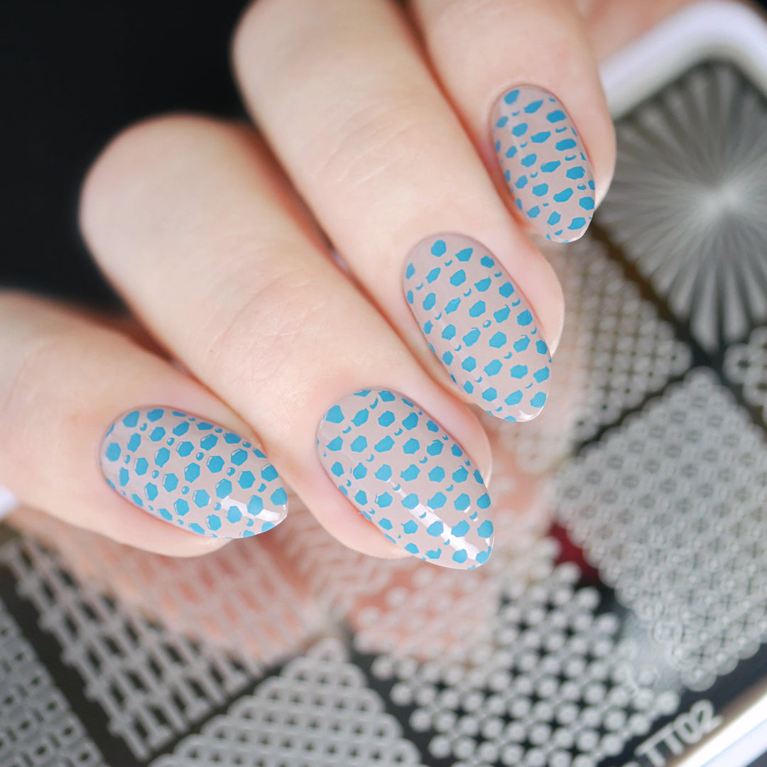 Geometric 2 Stamping Plate