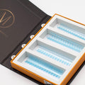 Baby Blue 5D Rapid Promade Fans - 600 Fans - Mega Lash Academy