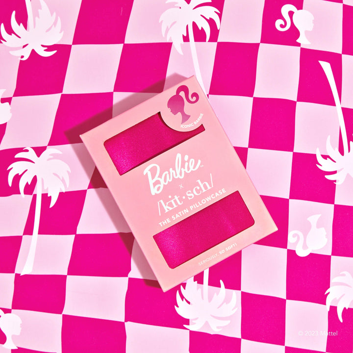 Barbie x Kitsch King Pillowcase - Iconic Barbie Pillowcases KITSCH 