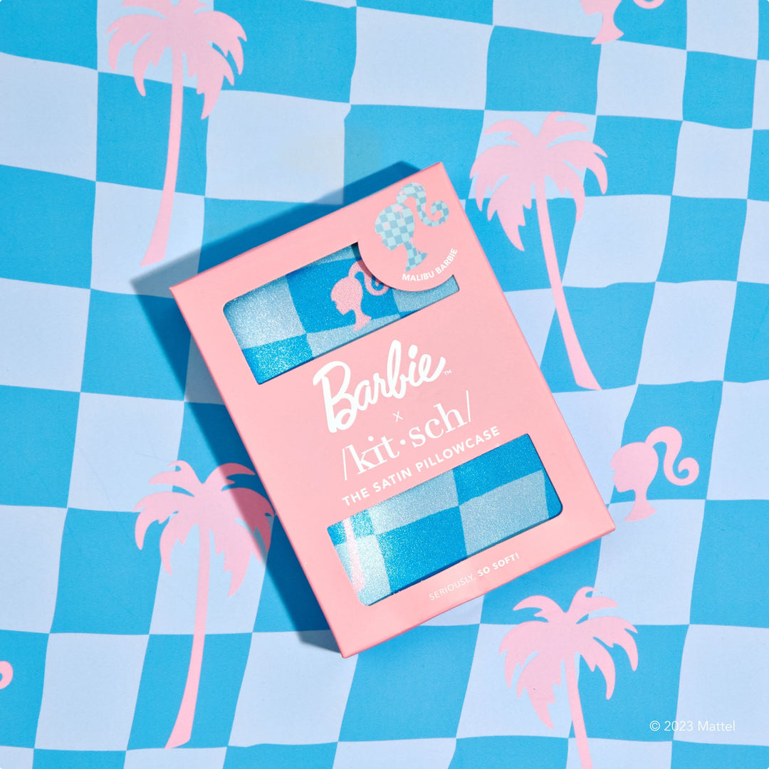 Barbie x Kitsch King Pillowcase - Malibu Barbie Pillowcases KITSCH 