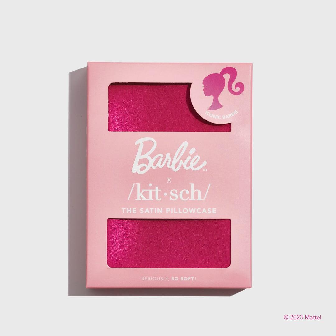 Barbie x Kitsch Satin Pillowcase - Iconic Pillowcases KITSCH 