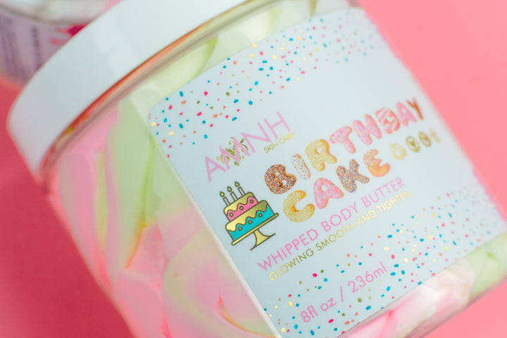 "Birthday Cake" Whipped Body Butter Personal Care AMINNAH 