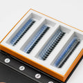 Blue Ombré 6D Rapid Promade Fans - 600 Fans Promade Fans Mega Lash Academy 