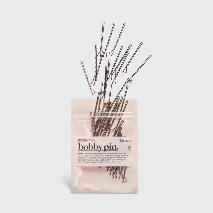 Bobby Pins 45pc (Brown) Bobby Pins KITSCH 