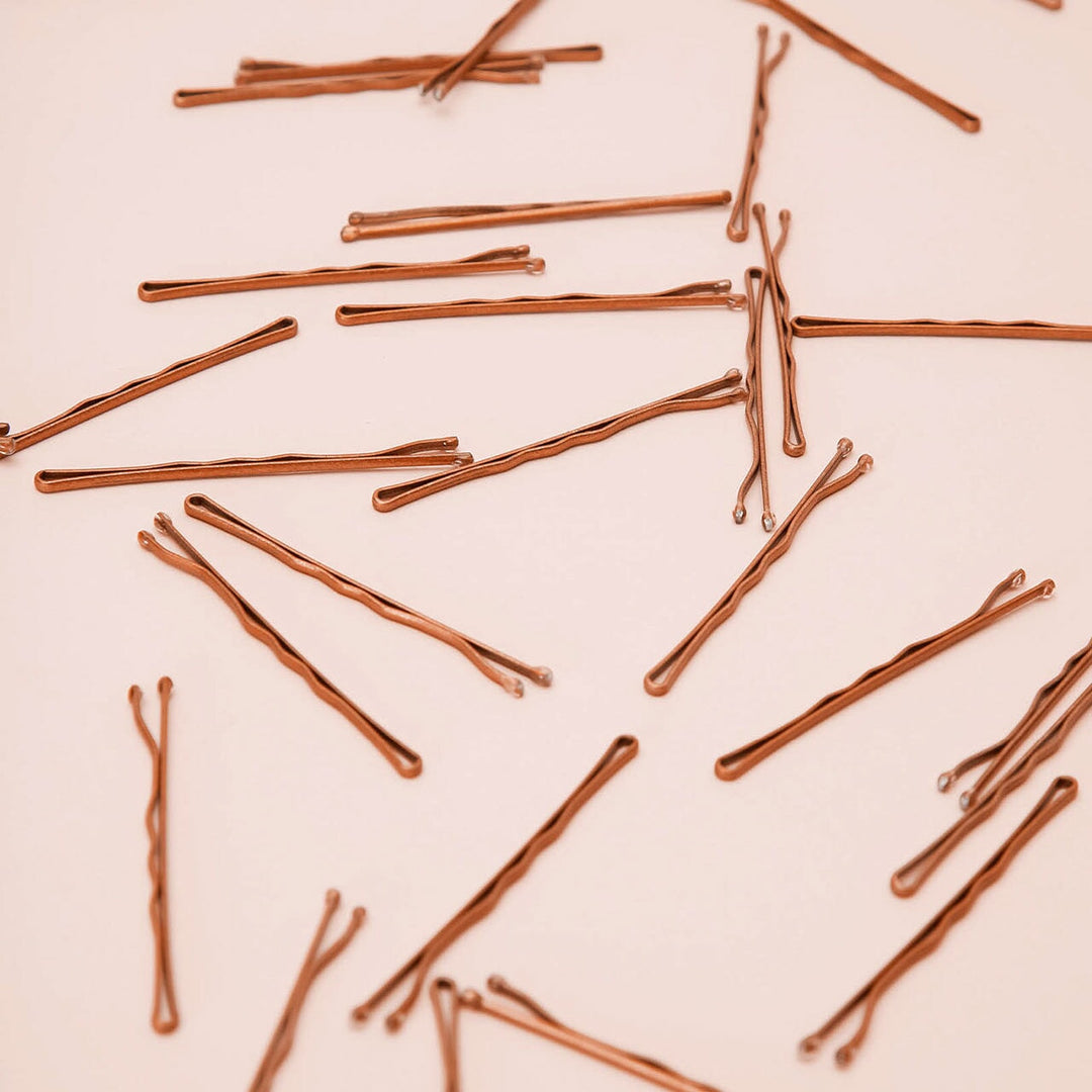 Bobby Pins 45pc (Brown) Bobby Pins KITSCH 