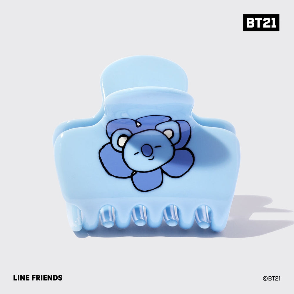BT21 meets Kitsch Recycled Plastic Puffy Claw Clip 1pc - KOYA Claw Clip KITSCH 