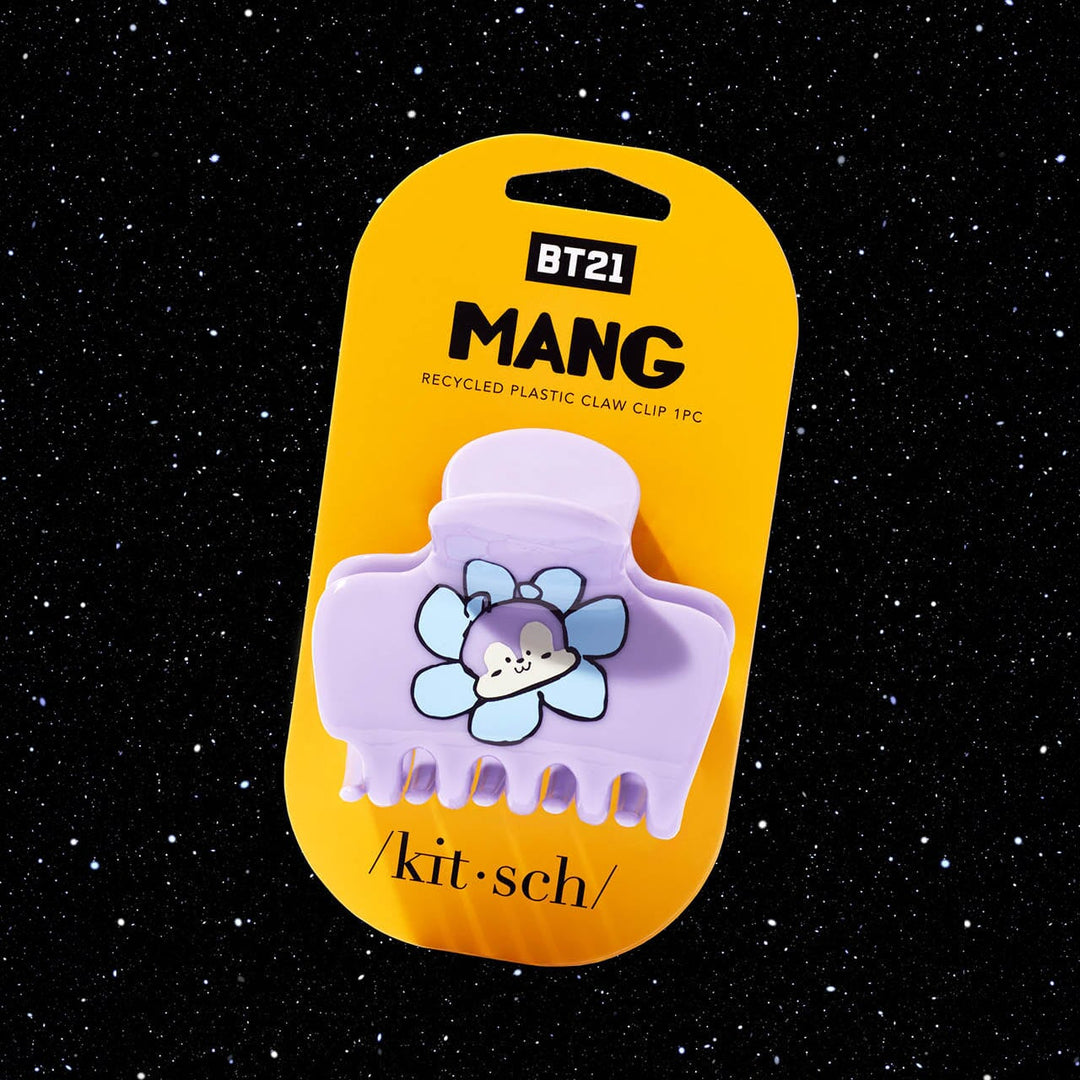 BT21 meets Kitsch Recycled Plastic Puffy Claw Clip 1pc - MANG Claw Clip KITSCH 