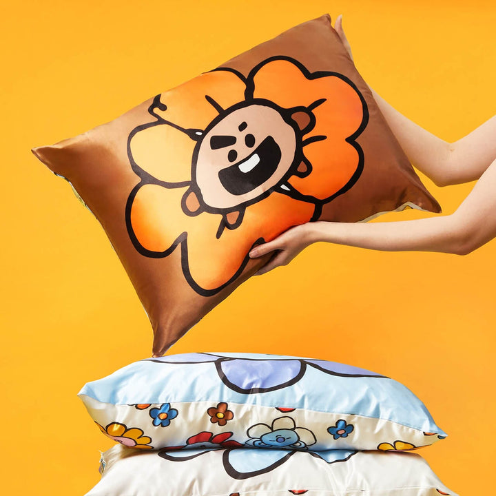 BT21 meets Kitsch Satin Pillowcase - SHOOKY Pillowcases KITSCH 