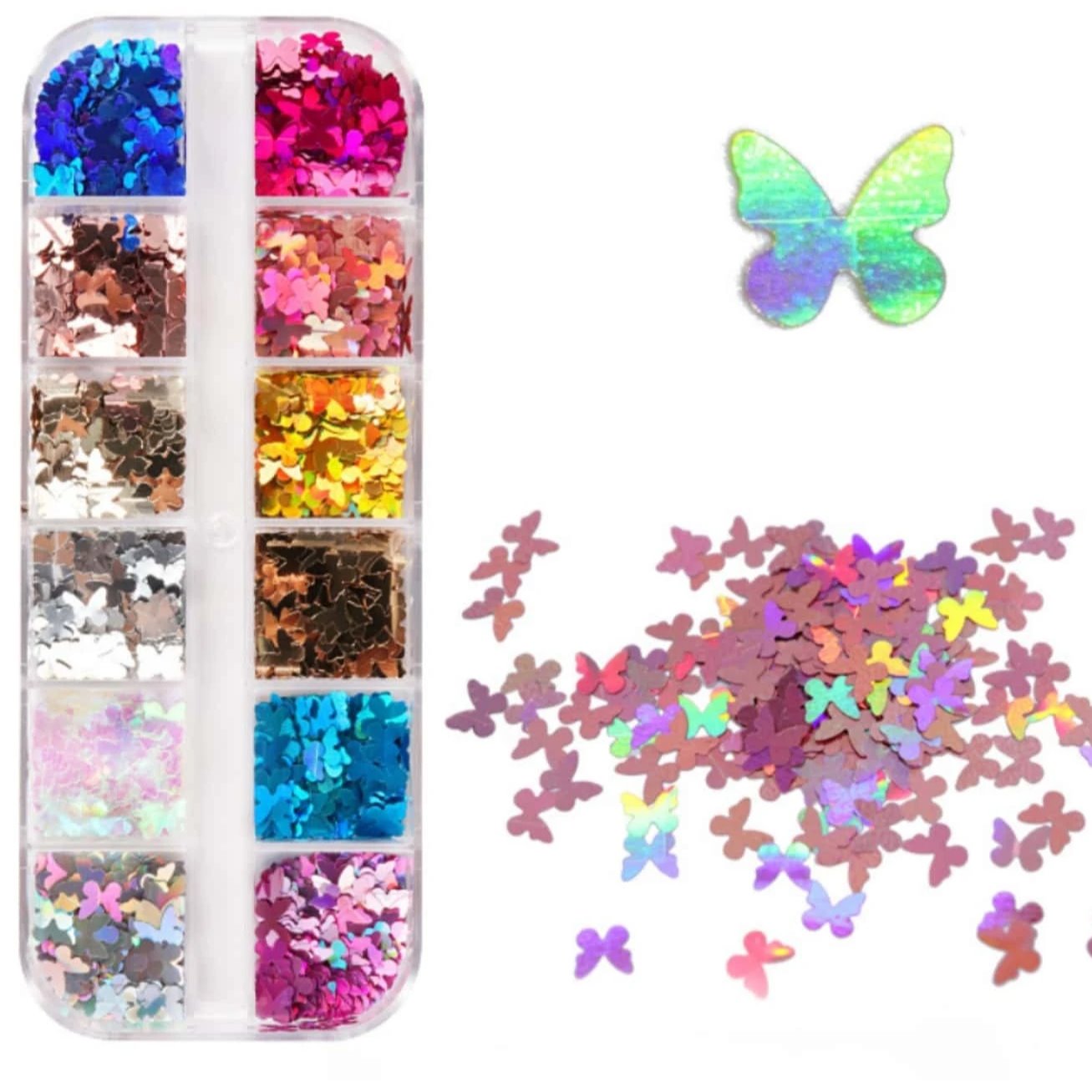 Butterfly Lash Decals n.26 Decorative Stickers Mega Lash Academy 