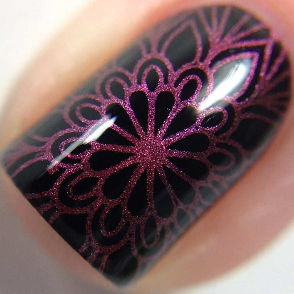 Cabernet Stamping Polish stamping polish Twinkled T 