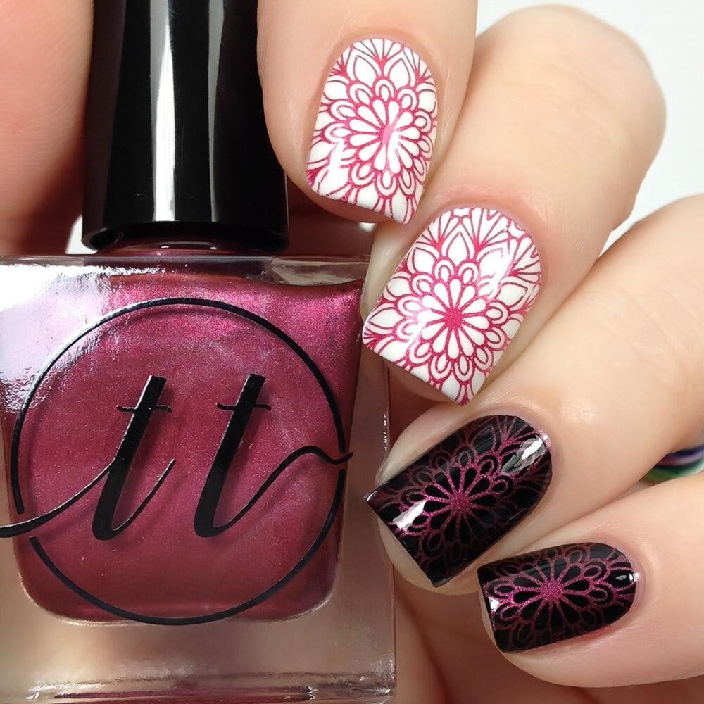 Cabernet Stamping Polish stamping polish Twinkled T 