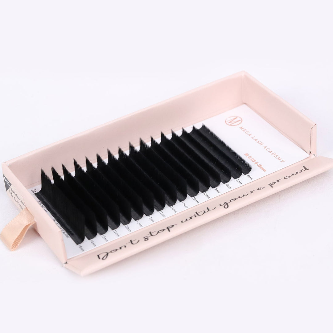 Cashmere Matte Volume - Easy Fanning Lashes Lash Trays Mega Lash Academy 