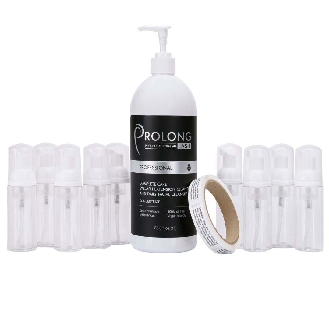 Cleanser Concentrate - Professional Starter Pack - 33.8 fl oz / 1 Lt Prolong Lash US 