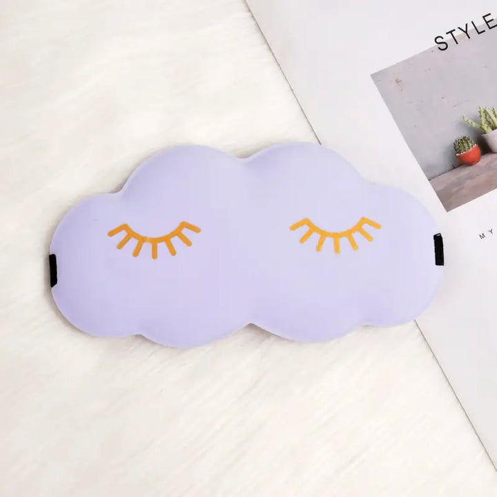 Cloud Sleep Eye Mask Mega Lash Academy Purple 