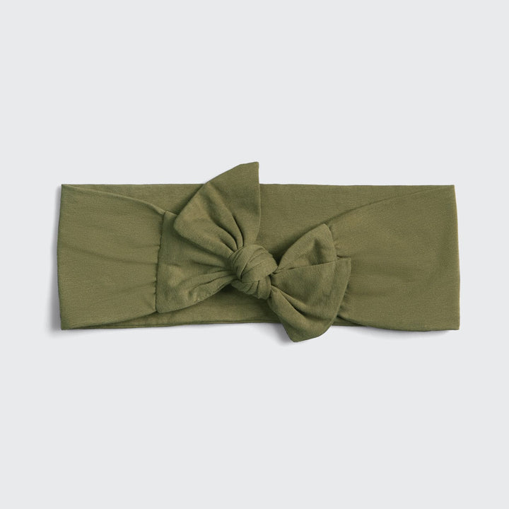 Cotton Adjustable Headband 2pc - Moss Headband KITSCH 