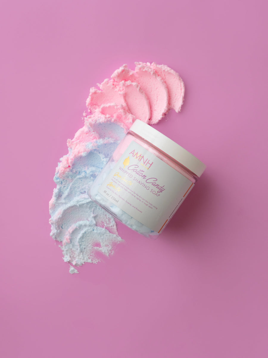 "Cotton Candy" Whipped Foaming/ Shaving Soap Personal Care AMINNAH 