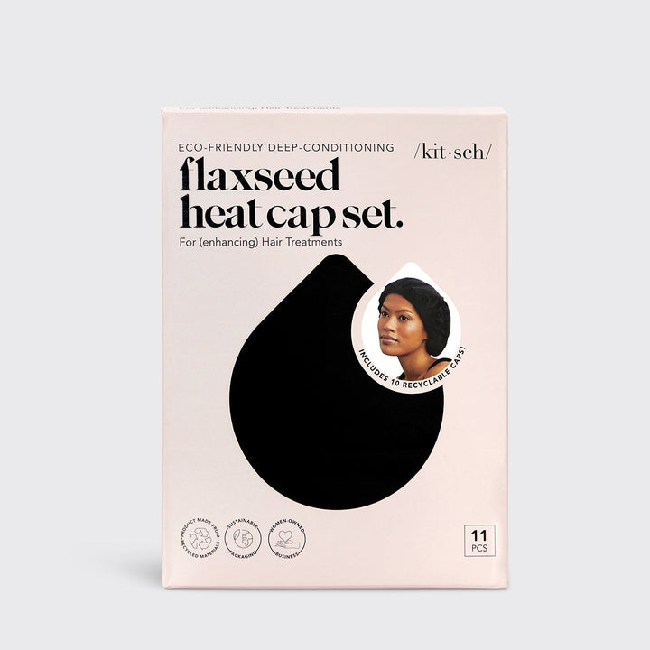 Deep-Conditioning Flaxseed Heat Cap Shower Caps KITSCH 