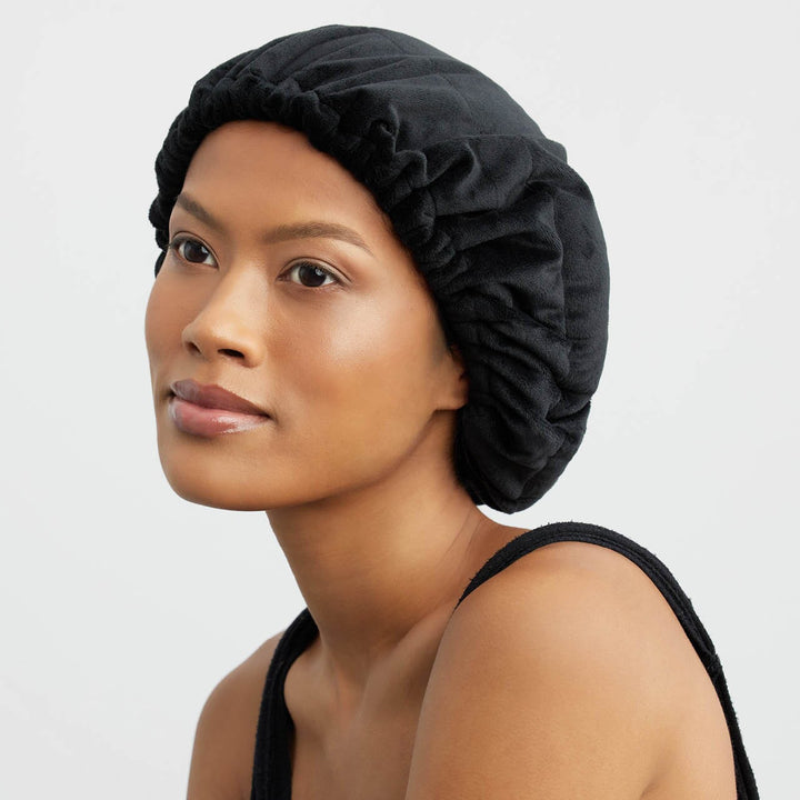 Deep-Conditioning Flaxseed Heat Cap Shower Caps KITSCH 