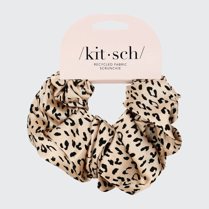 Eco-Friendly Brunch Scrunchie - Leopard Scrunchies KITSCH 