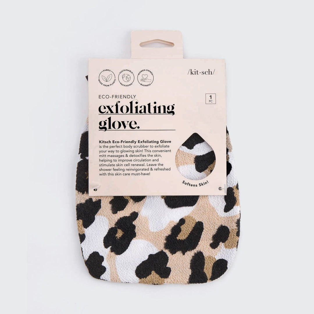 Exfoliating Glove - Leopard Body Care KITSCH 