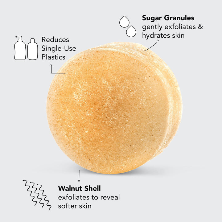 Exfoliating Sugar Body Scrub Bar Soap KITSCH 