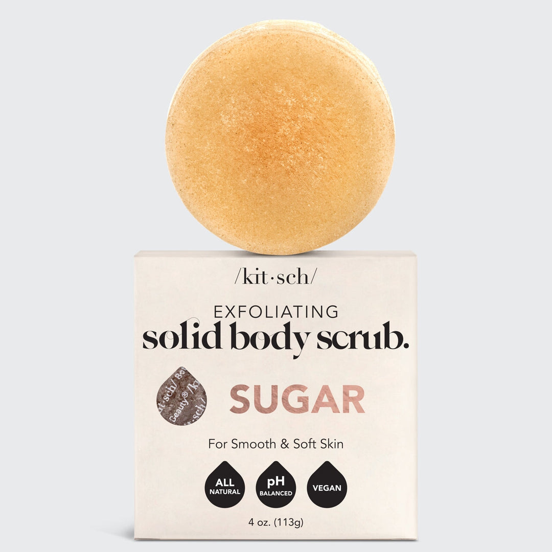 Exfoliating Sugar Body Scrub Bar Soap KITSCH 