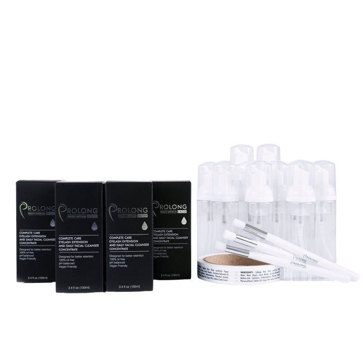 Eyelash Extension Cleanser Concentrate - 100ml Starter Pack Prolong Lash US 