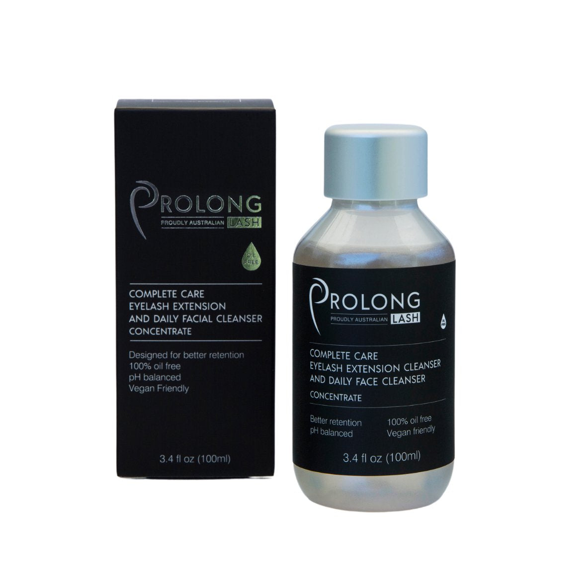 Eyelash Extension Cleanser Concentrate - 100ml Starter Pack Prolong Lash US 