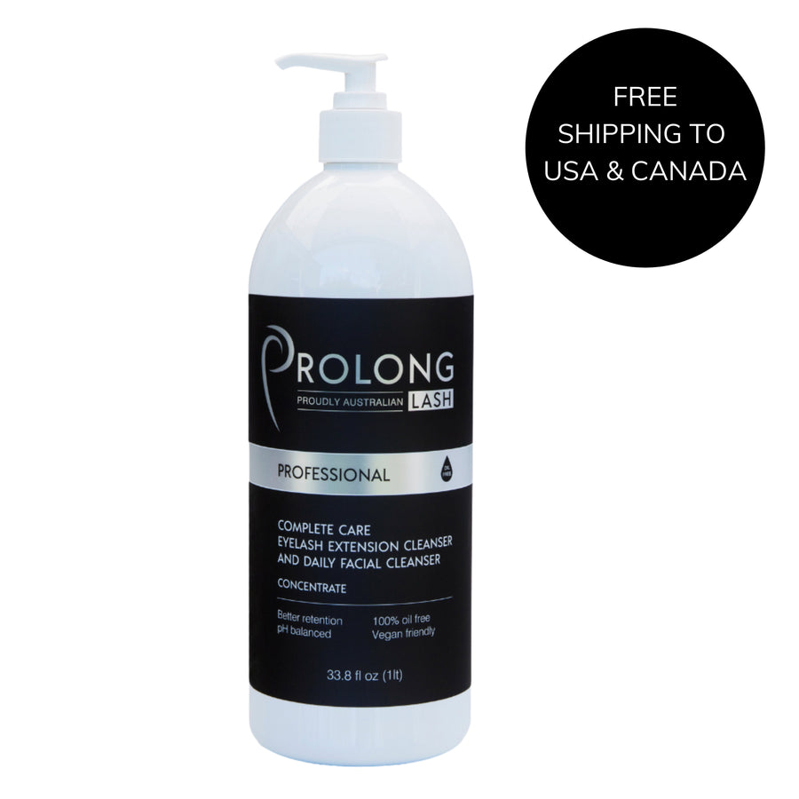 Eyelash Extension Cleanser Concentrate Professional 33.8 fl oz/1 Lt Prolong Lash US 