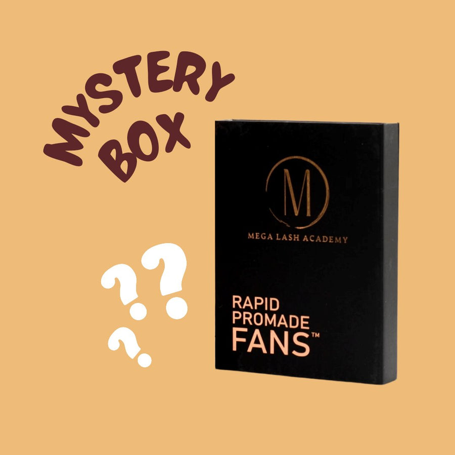 Free Mystery Colored Rapid Promade Fans Gift Mega Lash Academy 