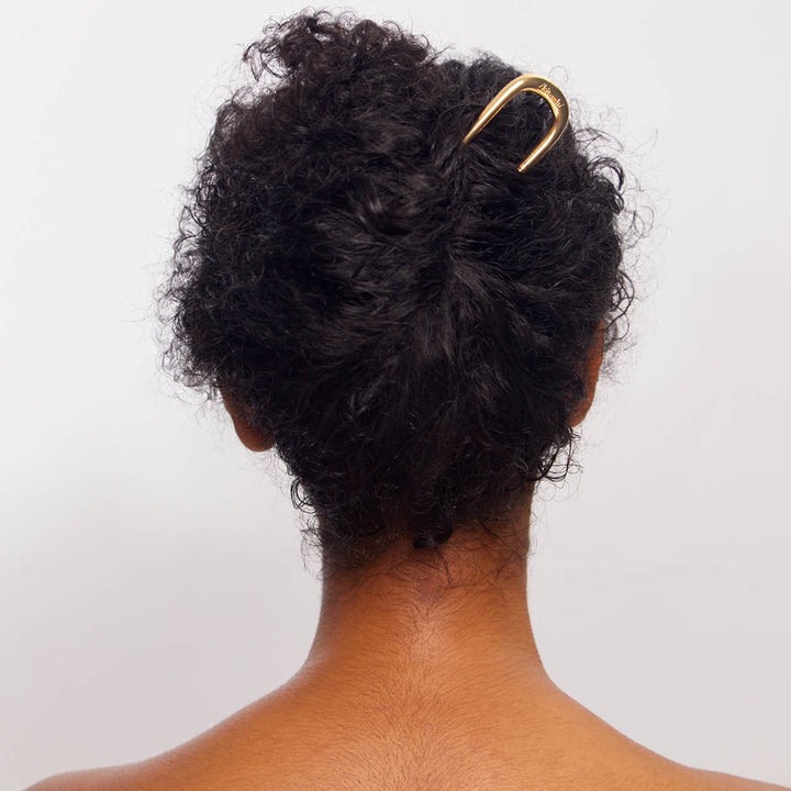 French Hair Pin - Gold KITSCH 