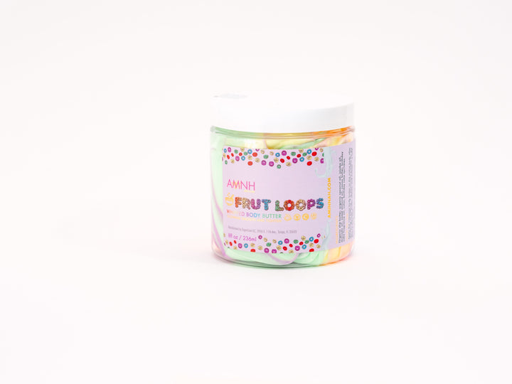 "Frut Loops" Whipped Body Butter Health & Beauty AMINNAH 8oz 