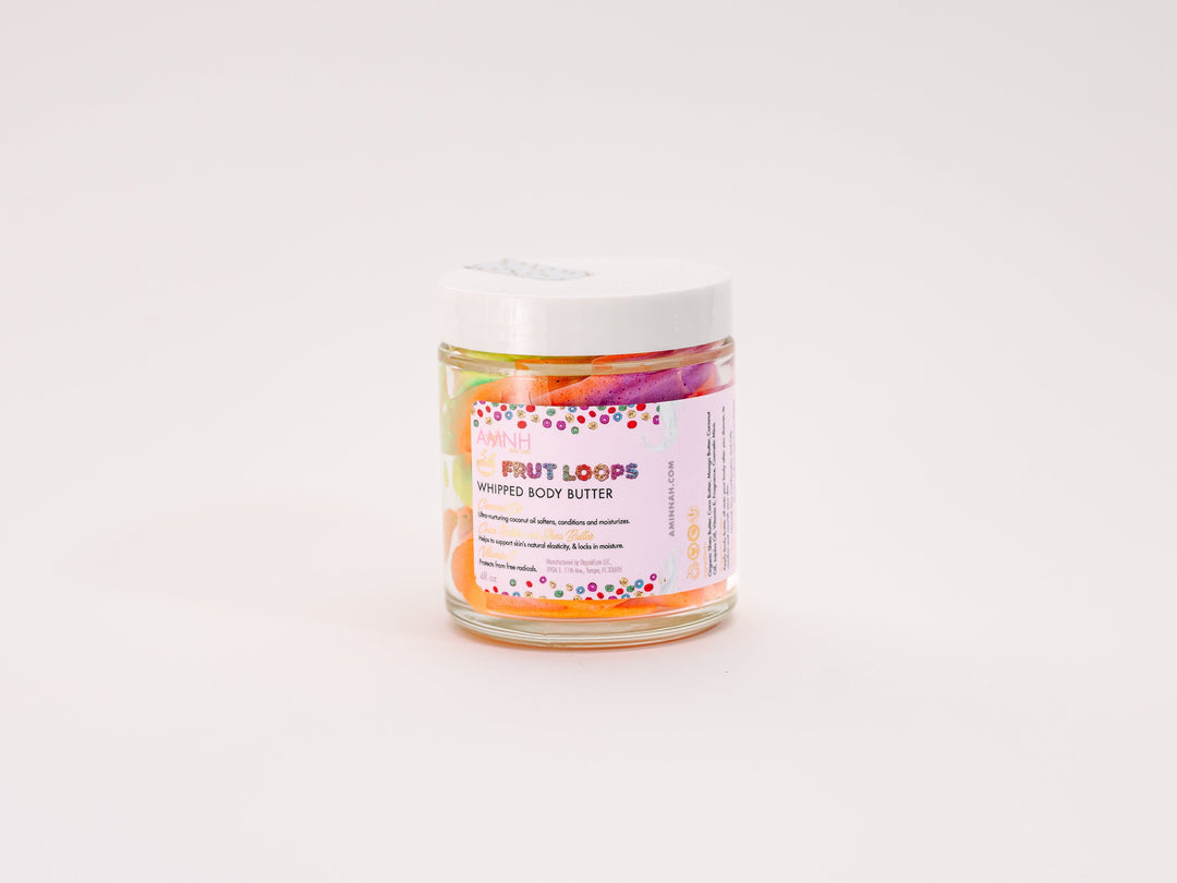 "Frut Loops" Whipped Body Butter Health & Beauty AMINNAH 4oz 