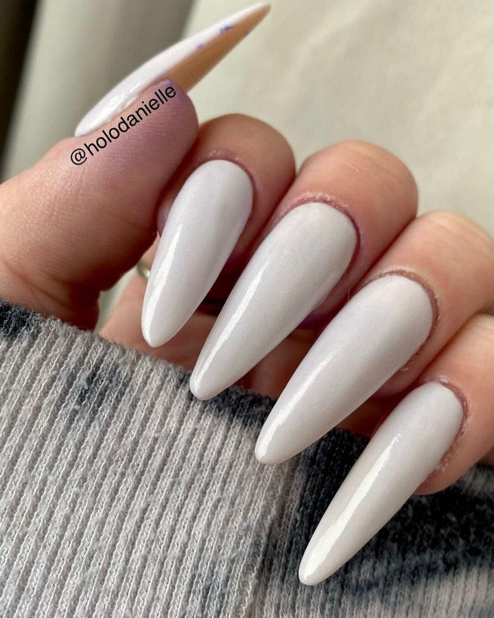 Gel Extension Tips - Stiletto ♥︎ Clear ♥︎ Long False Nails Twinkled T 