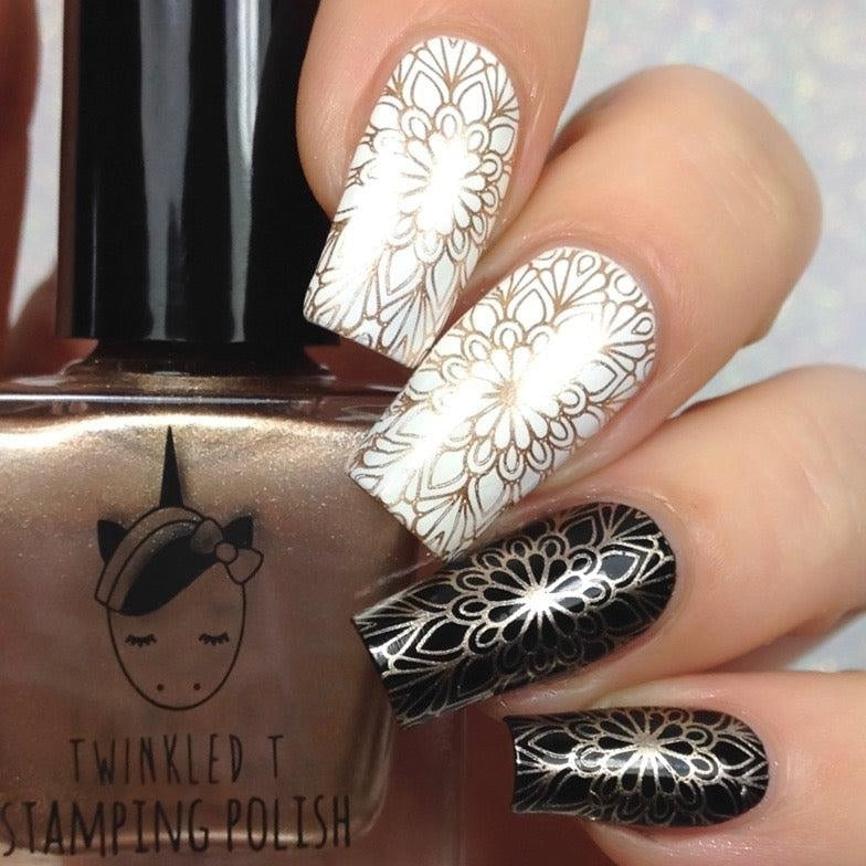 Liquid Gold Stamping Polish