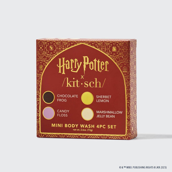 Harry Potter x Kitsch Body Wash 4pc Sampler Set Bottle-Free Beauty KITSCH 