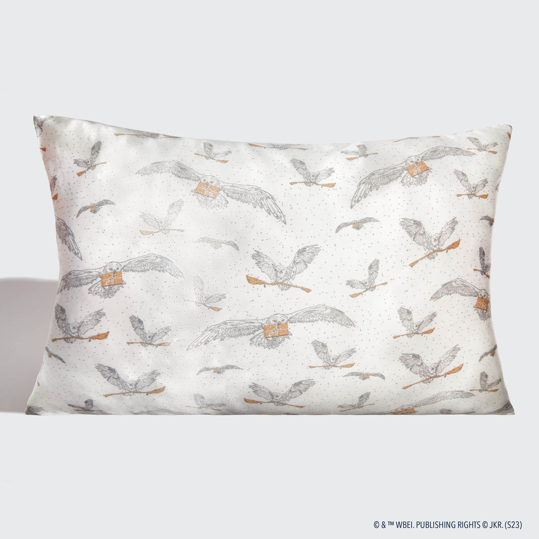 Harry Potter x Kitsch Satin Pillowcase - Owl Post Pillowcases KITSCH 