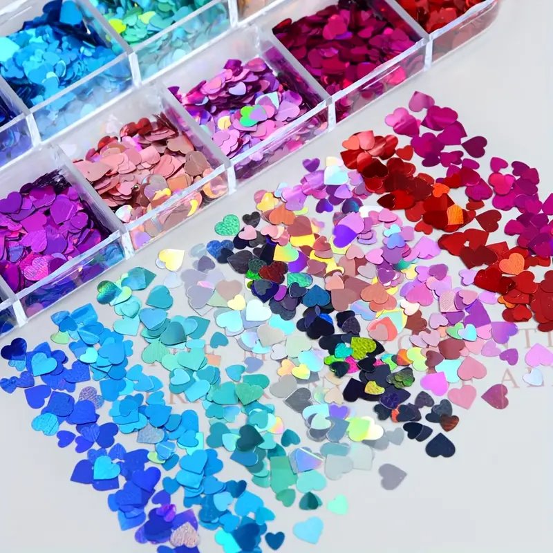 Heart Lash Decals False Eyelash Accessories Mega Lash Academy 