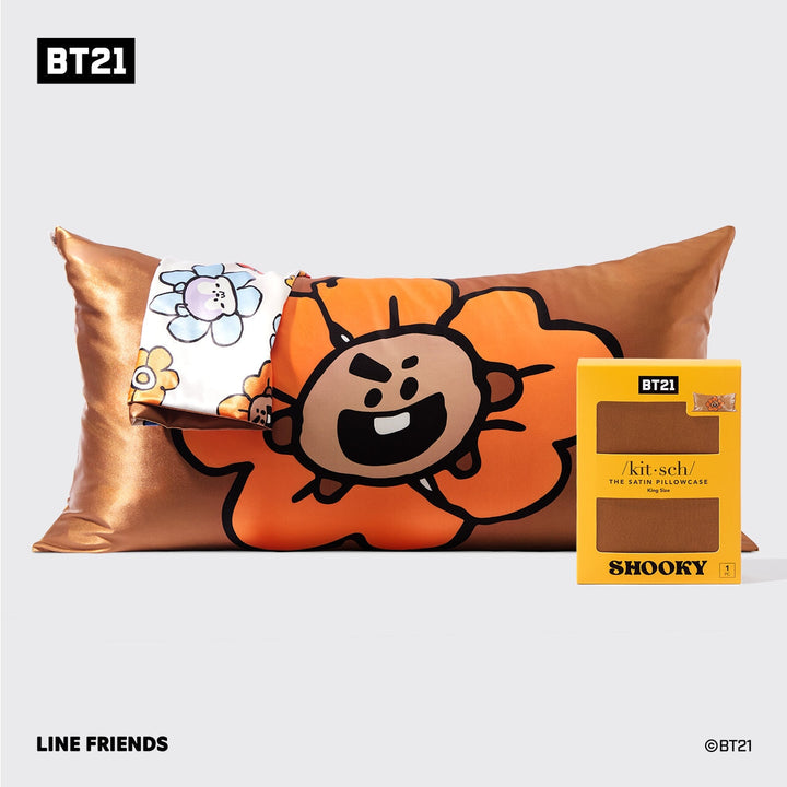 Kitsch x BT21 King Pillowcase - SHOOKY Pillowcases KITSCH 